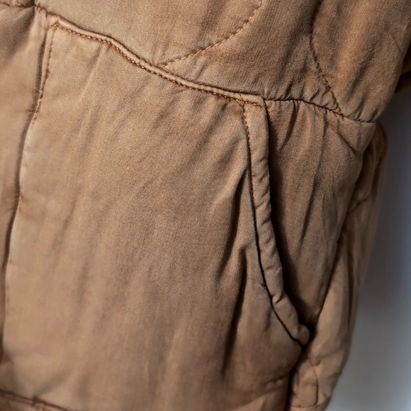 Blank NYC Chai Tea Quilted Jacket, Size XS - Picture 10 of 14
